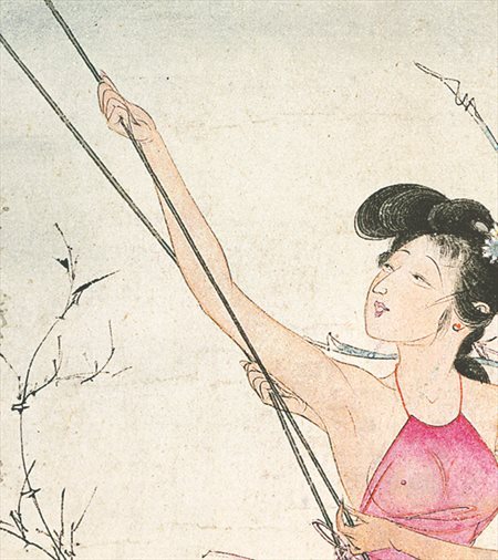 广宁-胡也佛的仕女画和最知名的金瓶梅秘戏图